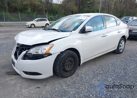 2015 Nissan Sentra S from USA, damaged, VIN 3N1AB7AP5FY318152
